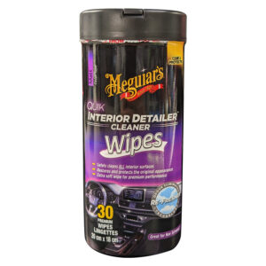 PULITORE CRUSCOTTO MEGUIARS SALVIETTE IMBEVUTE PRONTE ALL’UTILIZZO PROFESSIONALE DETAILING