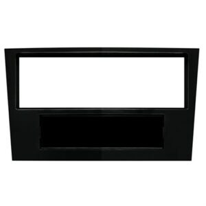MASCHERINA MONTAGGIO AUTORADIO OPEL CORSA D ASTRA H ANTARA ZAFIRA B NERO LUCIDO 1 DIN CON CASSETTINO