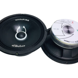 COPPIA CASSE DIABOLICO RK200 WHITE FIRE 2.23 ALTOPARLANTE WOOFER 200 mm 150 RMS ALTA EFFICIENZA