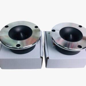 COPPIA TWEETER A TROMBA IPNOSIS 10 CM BOBINA 25 mm ALTA EFFICIENZA driver IPT2501 CROMATO