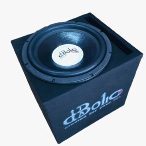SUBWOOFER 38 CM DIABOLICO RK3850 WHITE FIRE IN CASSA REFLEX CON LA PORTA PASSIVO PER AUTO 600 WATT RMS