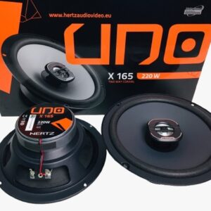 COPPIA COASSIALI HERTZ X165 220 WATT WOOFER E TWEETER PER PREDISPOSIZIONE ORIGINALE