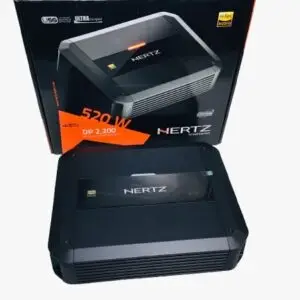 AMPLIFICATORE HERTZ 2 CANALI CLASSE AB 520 WATT DP 2.200 SERIE 10 PER ALTOPARLANTI IN AUTO