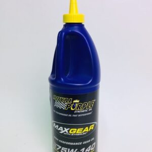 OLIO CAMBIO SINTETICO 100% CON ADDITIVO LSD ROYAL PURPLE MAX GEAR 75W140 GL-5
