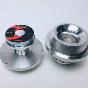 COPPIA TWEETER A TROMBA DIABOLICO 10 CM NEODIMIO BOBINA 25mm ALTA EFFICIENZA DRIVER CON TROMBA IN ALLUMINIO 150 WATT