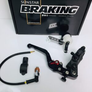 POMPA FRENO RADIALE BRAKING PER MOTO UNIVERSALE CON CILINDRO 16 mm CON VASCHETTA