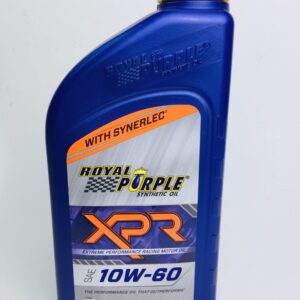 OLIO MOTORE ROYAL PURPLE XPR 10W60 10W 60 100% SINTETICO ALTE PRESTAZIONI RACING