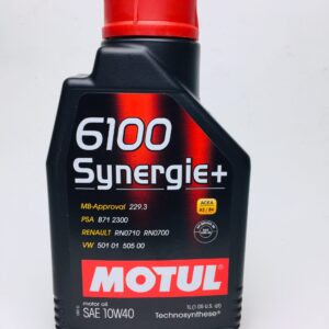 OLIO MOTORE MOTUL 6100 SYNERGIE + 10W40 SINTETICO PER MOTORI AUTO