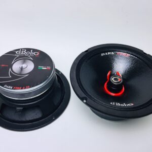 COPPIA CASSE DIABOLICO RK201 no dark FIRE 2.23 ALTOPARLANTE WOOFER 200 mm 350 RMS ALTA EFFICIENZA