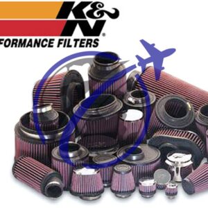 FILTRO ARIA KN K&N PER TUTTE LE AUTO A CONO OPPURE A PANNELLO