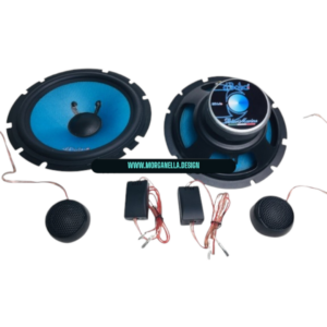 KIT 2 VIE DIABOLICO DB RED 16,5 CM 250 WATT WOOFER E TWEETER PER PREDISPOSIZIONE ORIGINALE