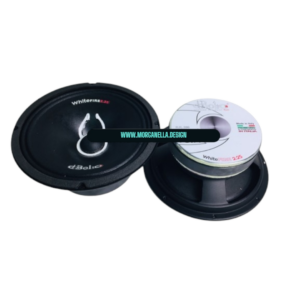 COPPIA CASSE DIABOLICO RK200 WHITE FIRE 2.25 ALTOPARLANTE WOOFER 200 mm 200 RMS ALTA EFFICIENZA