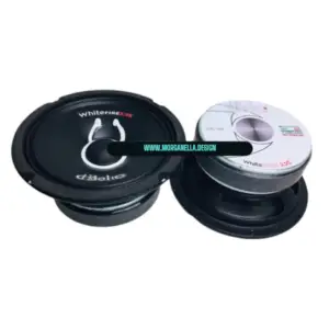 COPPIA CASSE DIABOLICO RK165 WHITE FIRE 2.25 ALTOPARLANTE WOOFER 165 mm 185 RMS ALTA EFFICIENZA