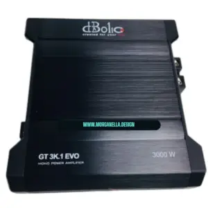 AMPLIFICATORE DIABOLICO 3000 WATT RMS DIGITALE FULL RANGE CLASSE D MONOFONICO 1 CANALE STABILE 1 OHM GT3K.1 EVO