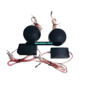 COPPIA TWEETER DA PREDISPOSIZIONE DB RED BOBINA 25 mm CON MEMBRANA A CUPOLA