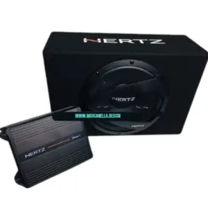 SUBWOOFER 25 CM HERTZ IN CASSA CON AMPLIFICATORE HERTZ D POWER 1 600 WATT OFFERTA