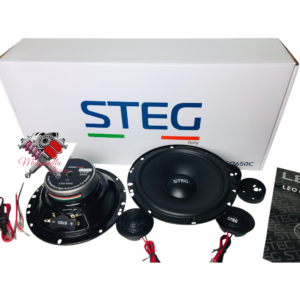 KIT ALTOPARLANTI 2 VIE STEG 2 WOOFER E 2 TWEETER 165 mm LEO650C 60 WATT RMS