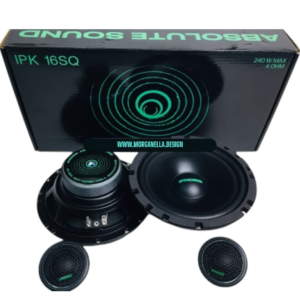 ALTOPARLANTI CASSE TWEETER PER AUTO KIT 2 VIE WOOFER 16 cm MEDIOBASSO E TWEETER IPNOSIS 120W