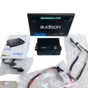 RICEVITORE AUDIO BLUETOOTH AUDISON B-CON DA COLLEGARE AL PROCESSORE PER PORTARE L’AUDIO DAL CELLULARE ALLO STEREO DELL’AUTO