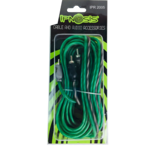 CAVO RCA IPNOSIS SCHERMATO 5 METRI CONNETTORI SEGNALE AUDIO DESTRO E SINISTRO