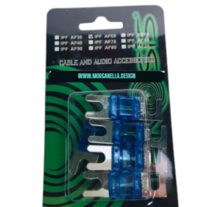 FUSIBILI AFC A LAMELLA IPNOSIS 60 AH AMPERE PER IMPIANTI STEREO IN AUTO 5 PEZZI