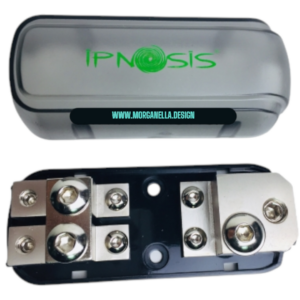 PORTAFUSIBILE AUTO IMPIANTO STEREO INGRESSO DA 50 mmq 2 USCITE 25 mmq IPNOSIS ANL AFC