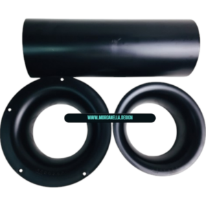 AIRPORT TUBO CONDOTTO REFLEX PER CASSE ACUSTICHE 100 mm 10 CM PER SUBWOOFER IN CASSA AUTOCOSTRUITA
