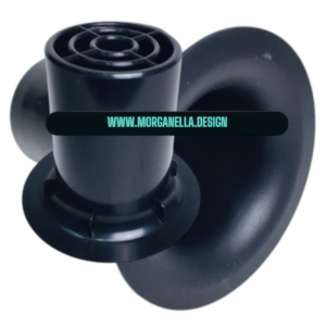 AIRPORT TUBO CONDOTTO REFLEX PER CASSE ACUSTICHE 65 mm PER SUBWOOFER IN CASSA AUTOCOSTRUITA