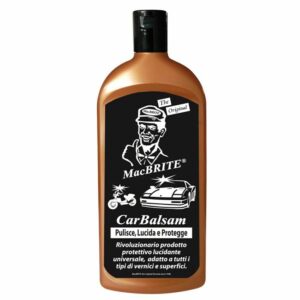 CERA SINTETICA LUCIDATORE SENZA CERE NE SILICONE MAC BRITE CAR BALSAM PROTEZIONE