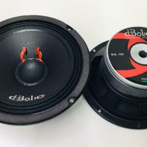 COPPIA CASSE DIABOLICO RK165 ALTOPARLANTE WOOFER 165 mm 200 RMS ALTA EFFICIENZA