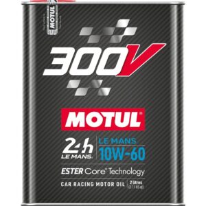 2 LITRI OLIO MOTUL 300V LE MANS 10W60 100% SINTETICO ETERE MOTORE ALTE PRESTAZIONI RACING AUTO 2L