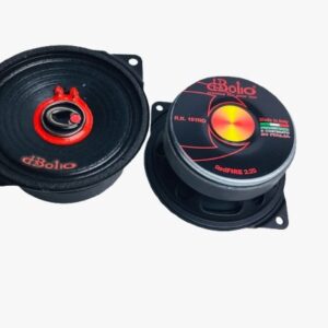 COPPIA CASSE DIABOLICO RK101 NO RED FIRE ALTOPARLANTE WOOFER 100 mm 160 RMS ALTA EFFICIENZA