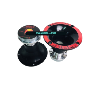 COPPIA TWEETER A TROMBA DIABOLICO 10 CM RK 25 n 2.24 NEODIMIO BOBINA 25mm ALTA EFFICIENZA DRIVER CON TROMBA ESPONENZIALE 150 WATT