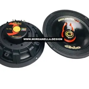 COPPIA CASSE DIABOLICO RK 165 GOLD LIMITED EDITON 2.25 ALTOPARLANTE WOOFER 165 mm 320 RMS ALTA EFFICIENZA NEODIMIO