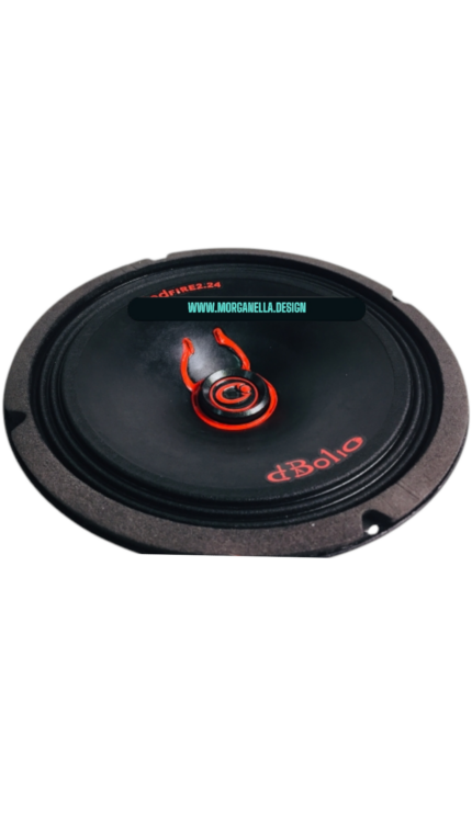 Coppia Woofer Diabolico RK201 Red Fire 2.24 420W RMS