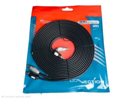 Cavo RCA Connection FS2 Schermato 4,5 Metri