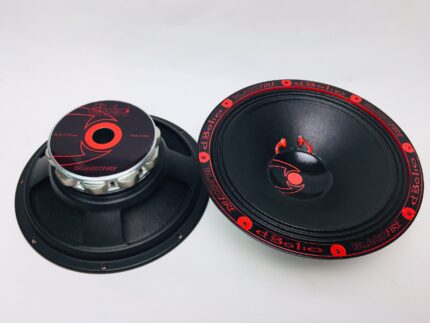 Coppia Woofer Diabolico RK210 Neo Black Fire 200 mm 400W RMS